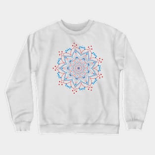 Henna Mandala Crewneck Sweatshirt